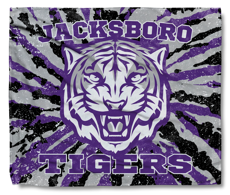 Tigers Tie Dye Burst