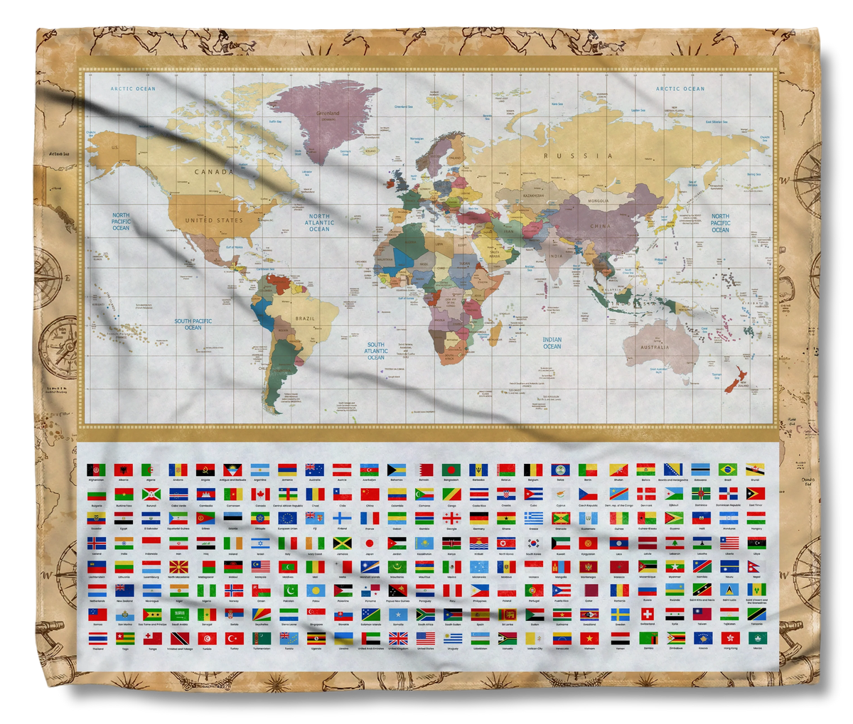 Learning World Map