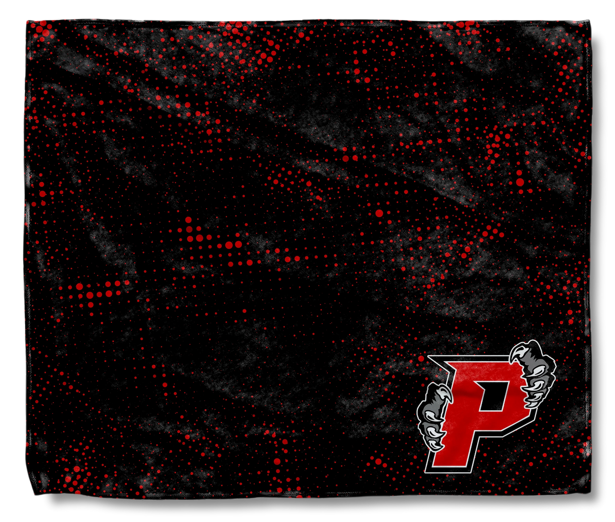 Pomperaug Red and Black Blanket