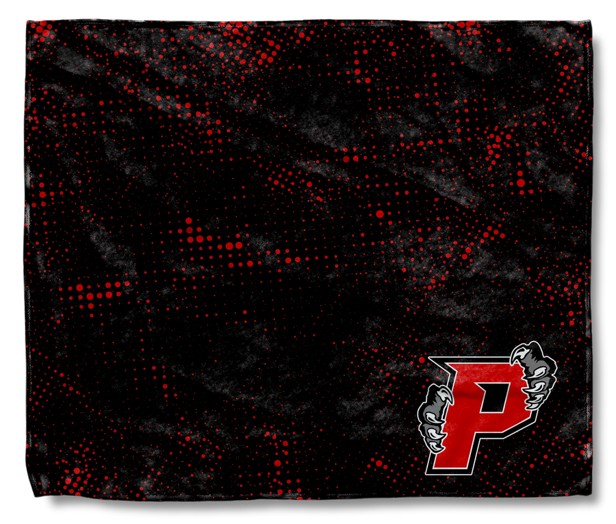 Pomperaug Red and Black Blanket