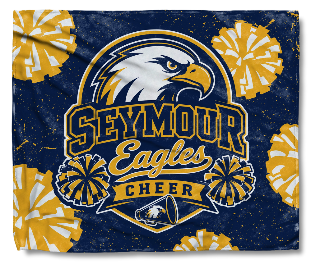 The Seymour Eagles Cheer Throw