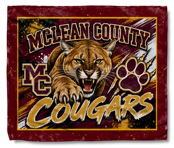 McLean County Cougars Maroon