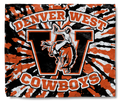 The DW Cowboy Whirl Blanket