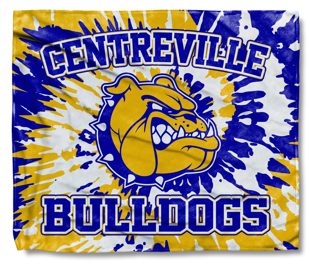 Tie-dye Bulldog