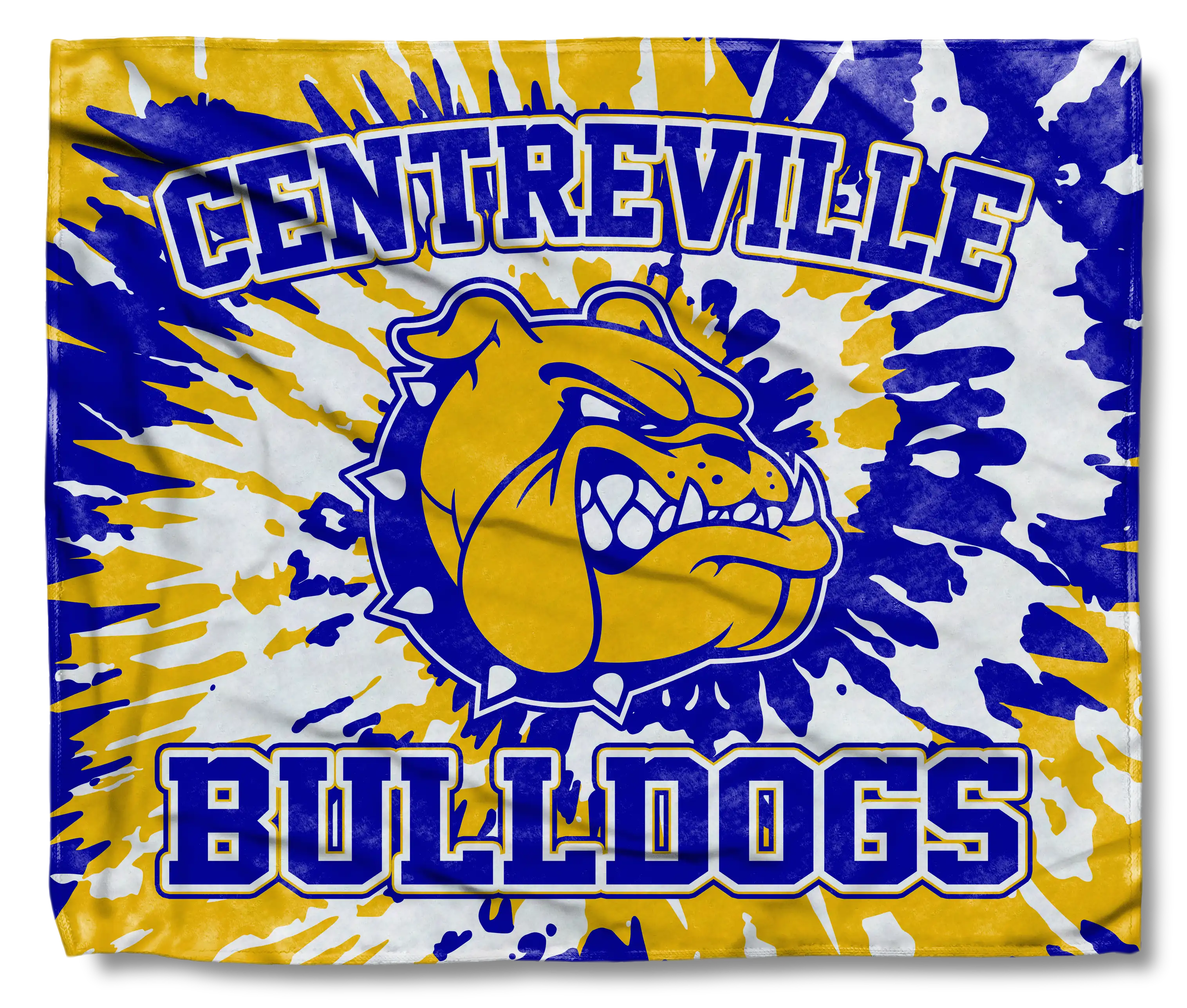 Tie-dye Bulldog