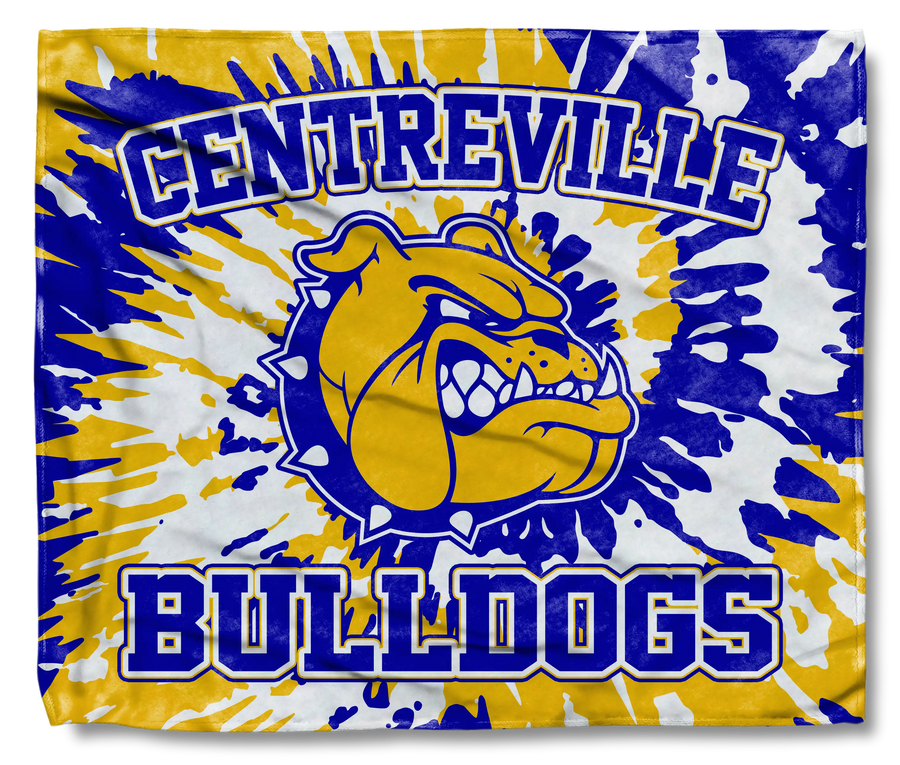 Tie-dye Bulldog
