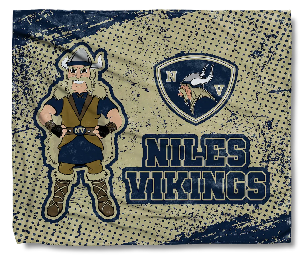 Niles Vikings Victory Blanket