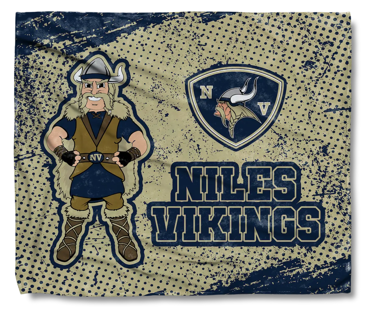 Niles Vikings Victory Blanket