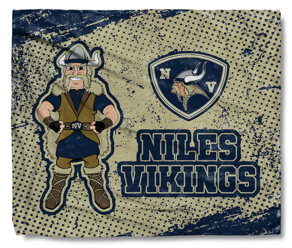 Niles Vikings Victory Blanket