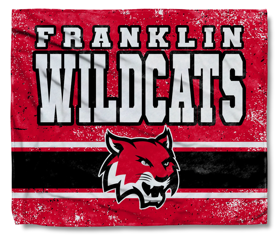 Franklin Wildcats Flag Throw