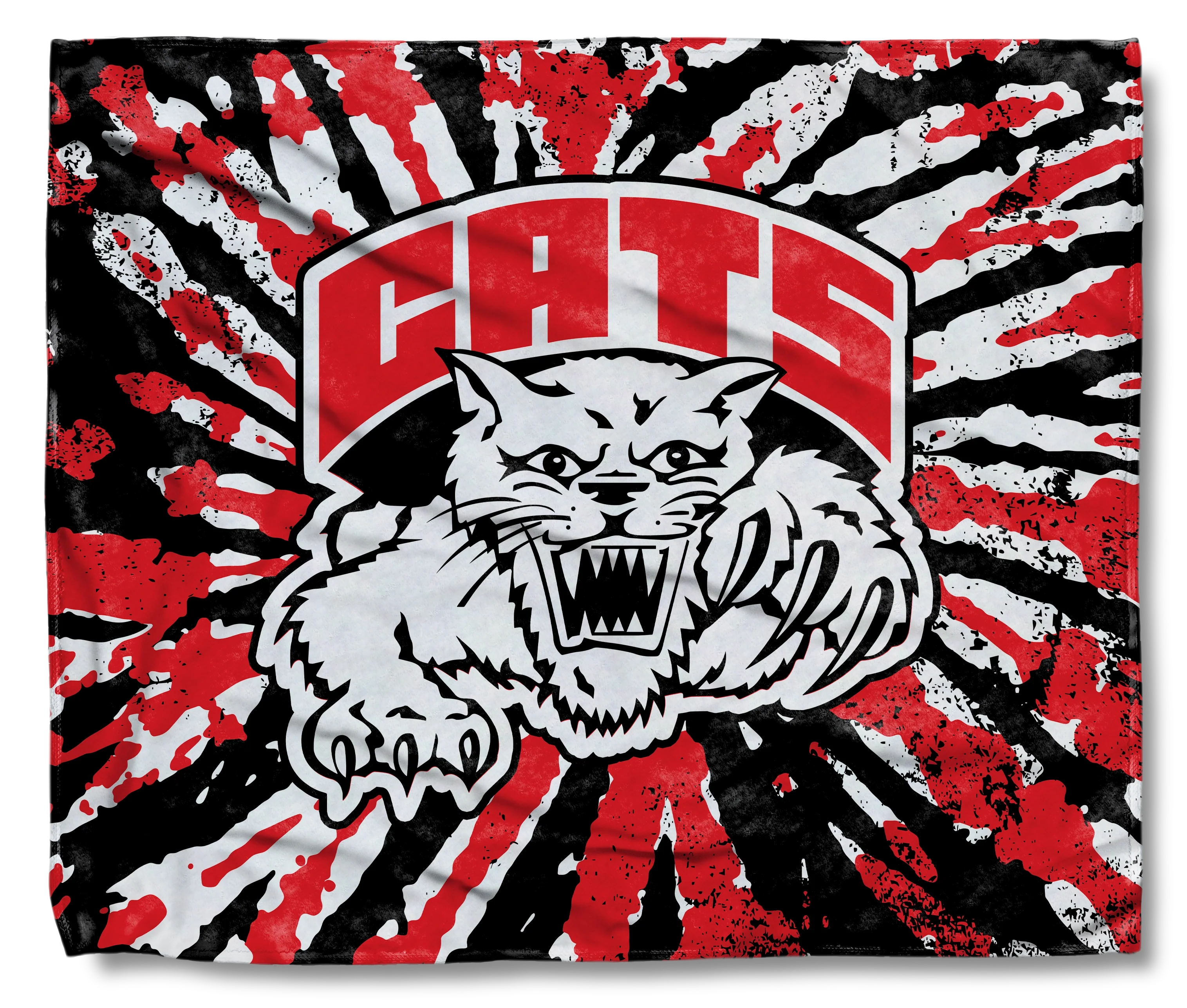 Option E: Wildcats Head Tie-Dye