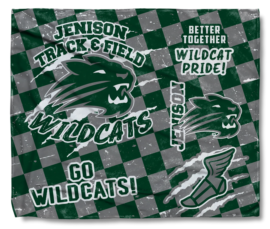 Jenison Wildcats Pride Blanket