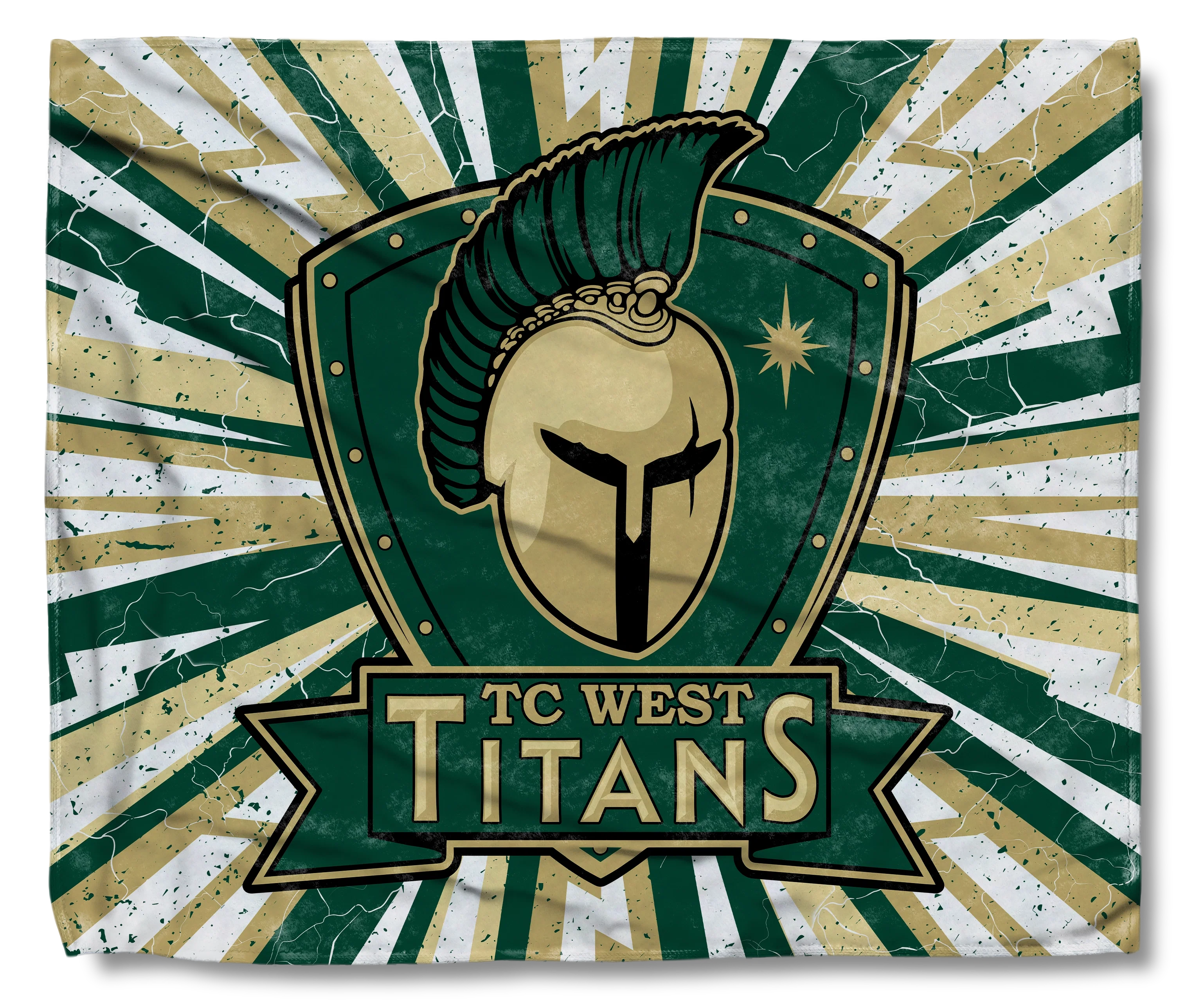 TC West Titans Burst Blanket