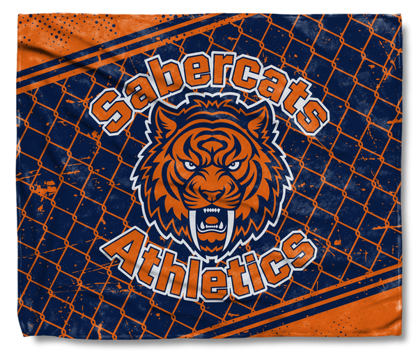 Sabercat Blue Fence