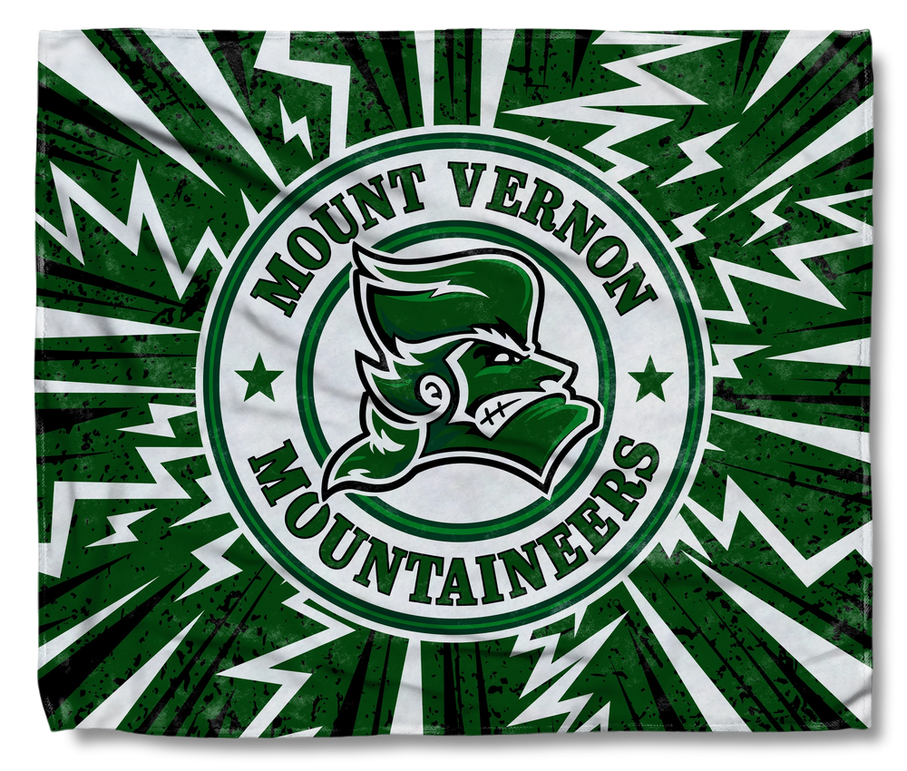 Mount Vernon Mountaineers Bolt Blanket