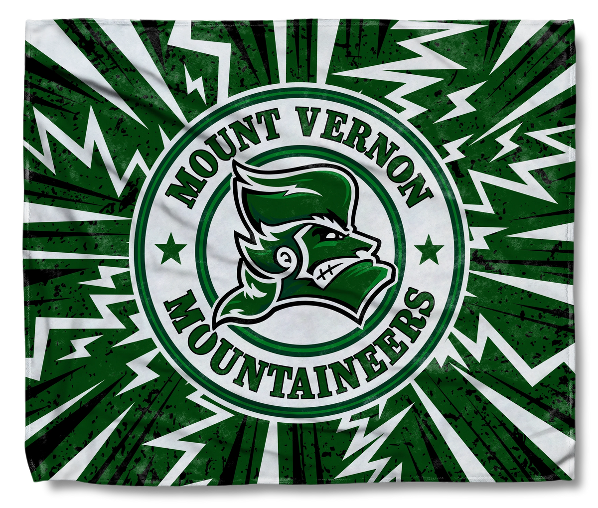 Mount Vernon Mountaineers Bolt Blanket