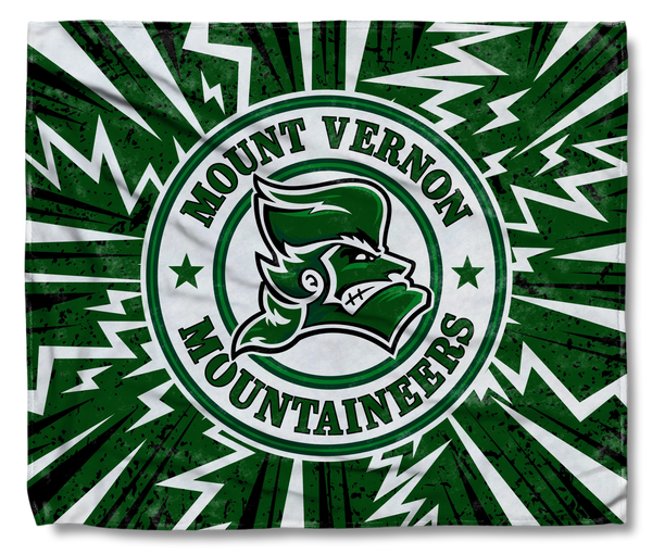 Mount Vernon Mountaineers Bolt Blanket