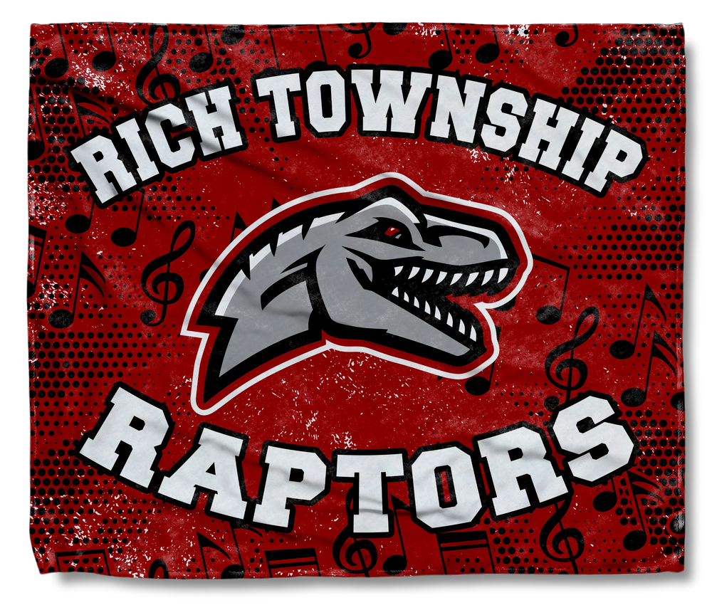 Rich Township Raptors with Music Notes