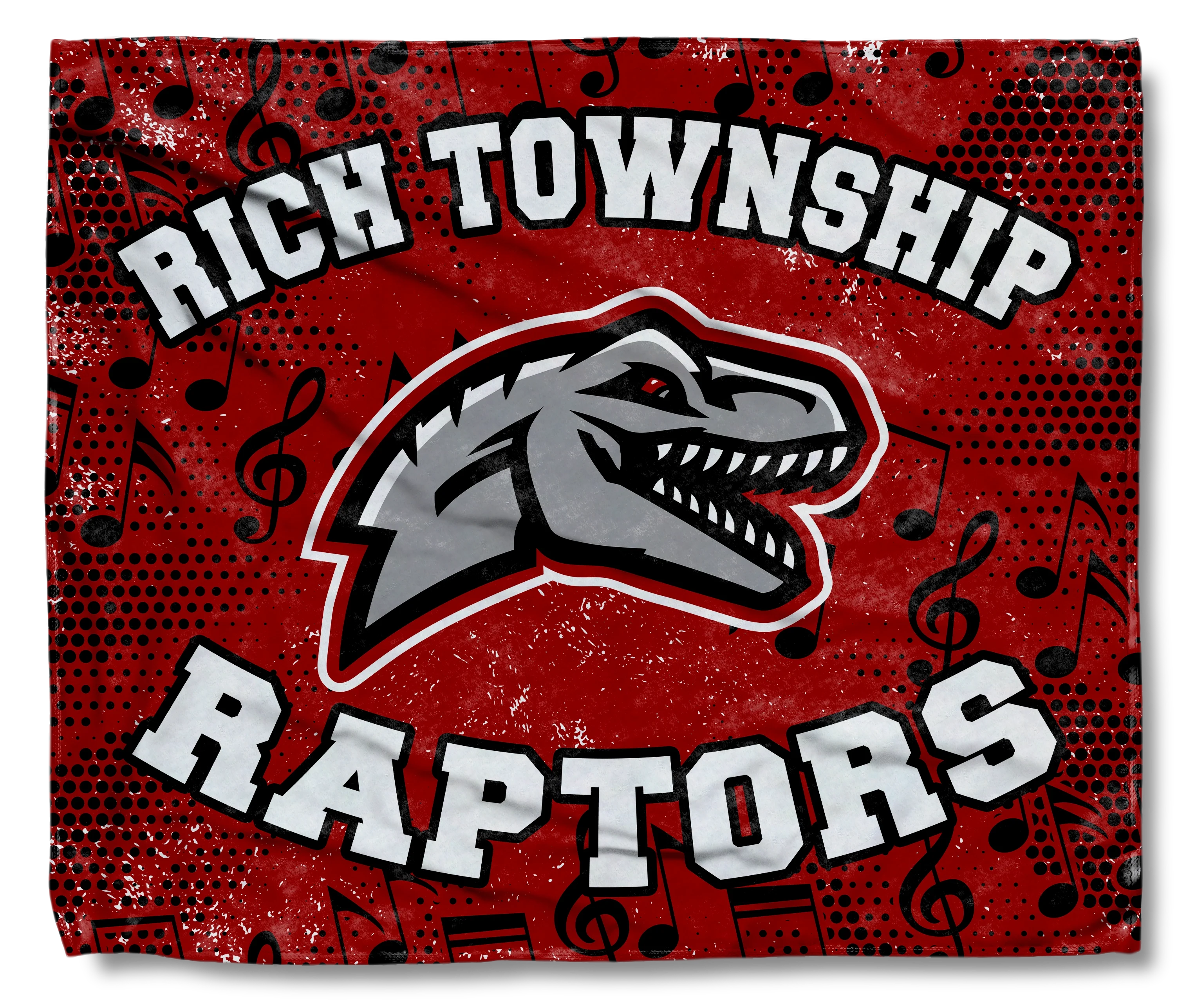Rich Township Raptors with Music Notes