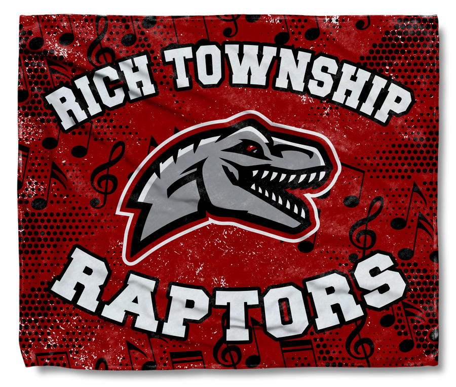 Rich Township Raptors with Music Notes