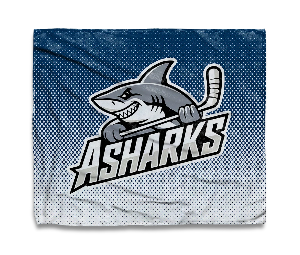 Shark Shadow Blanket