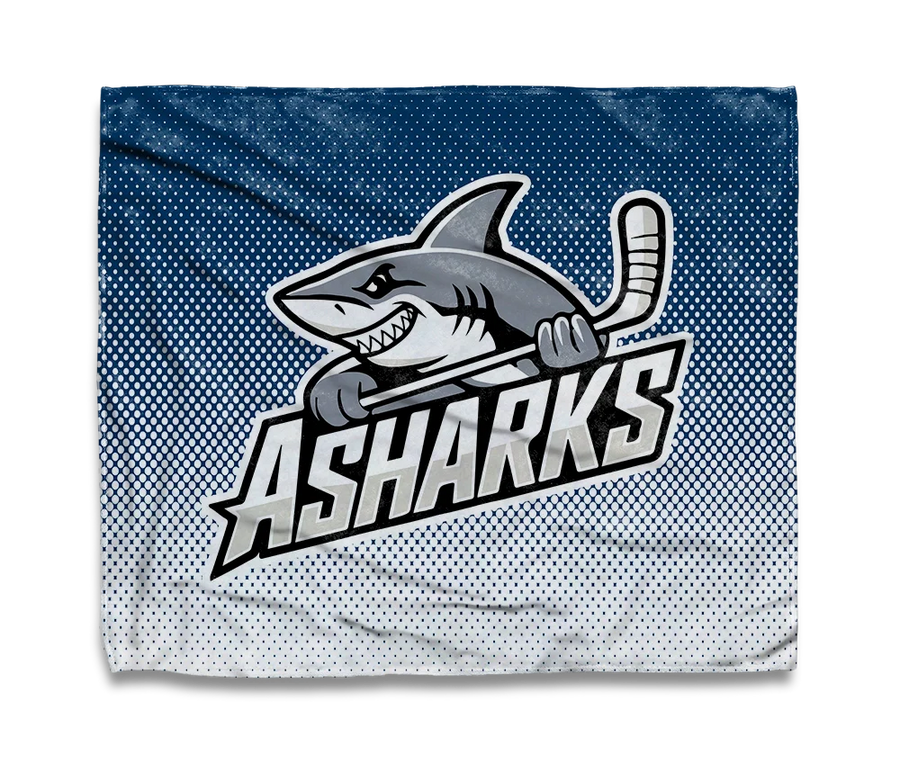 Shark Shadow Blanket