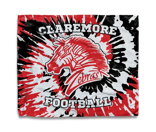 Claremore Zebras Swirl Wrap