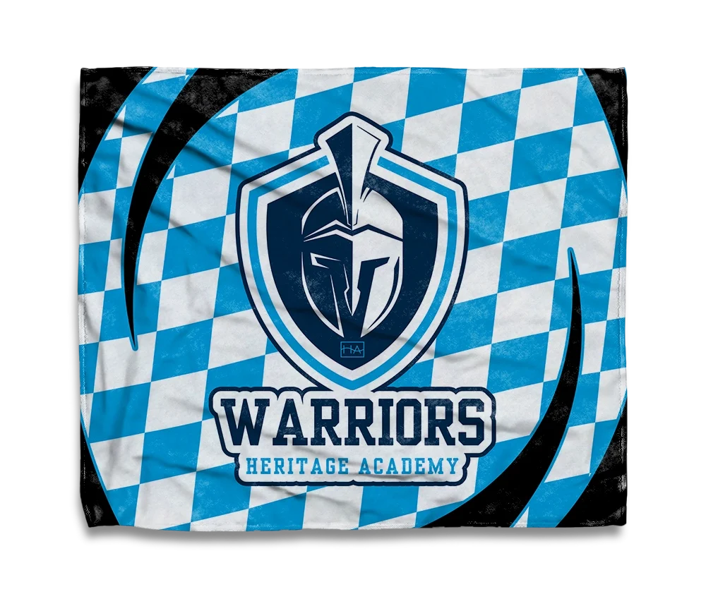 The Warrior Checkered Throw