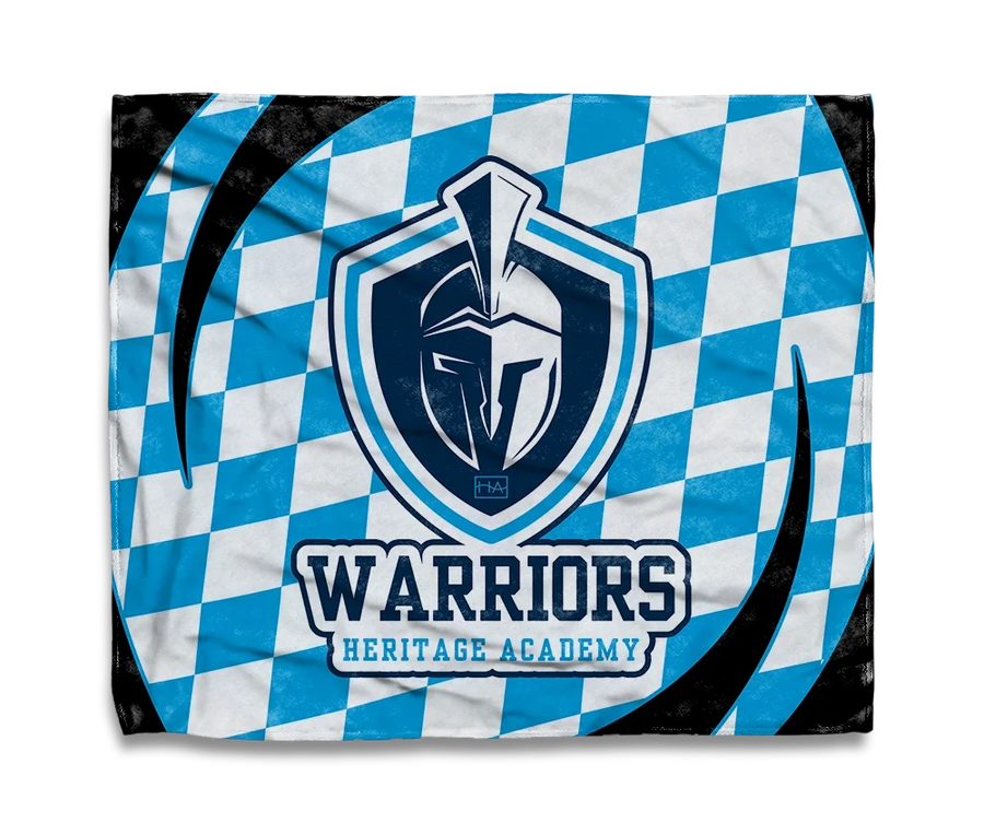 The Warrior Checkered Throw