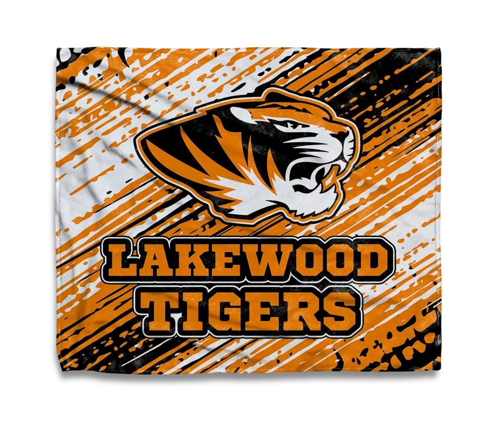 Lakewood Tigers Splatter Spirit
