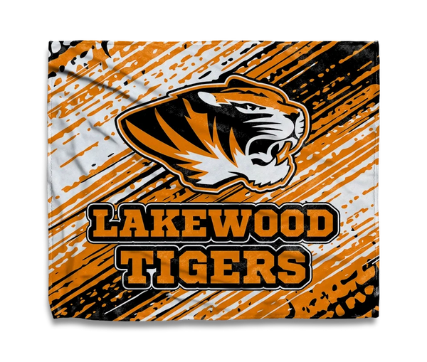 Lakewood Tigers Splatter Spirit