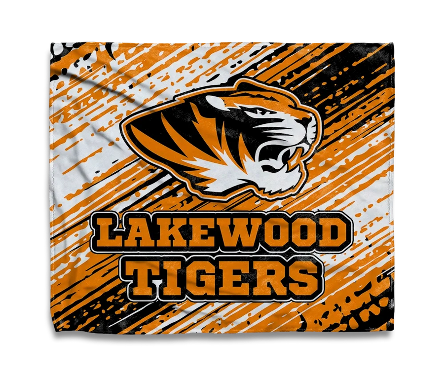 Lakewood Tigers Splatter Spirit