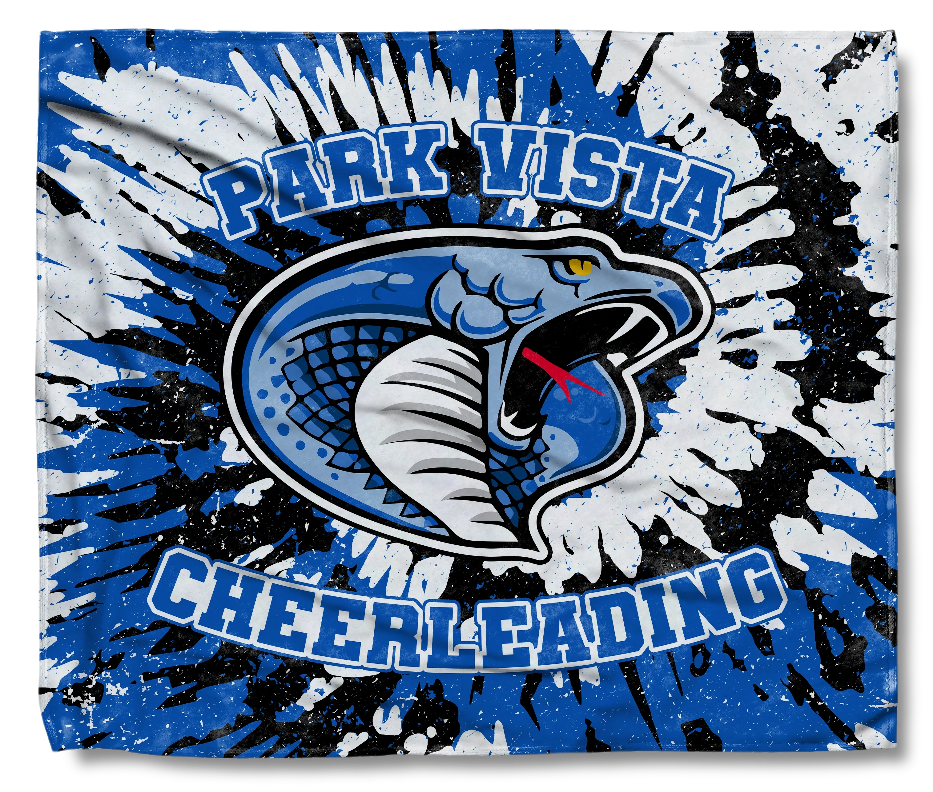 Cobra Varsity Swirl Blanket