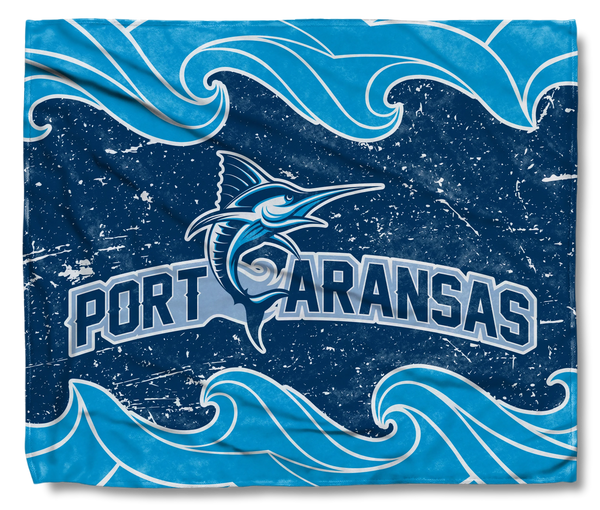 Port Aransas Only Waves - No Mascot