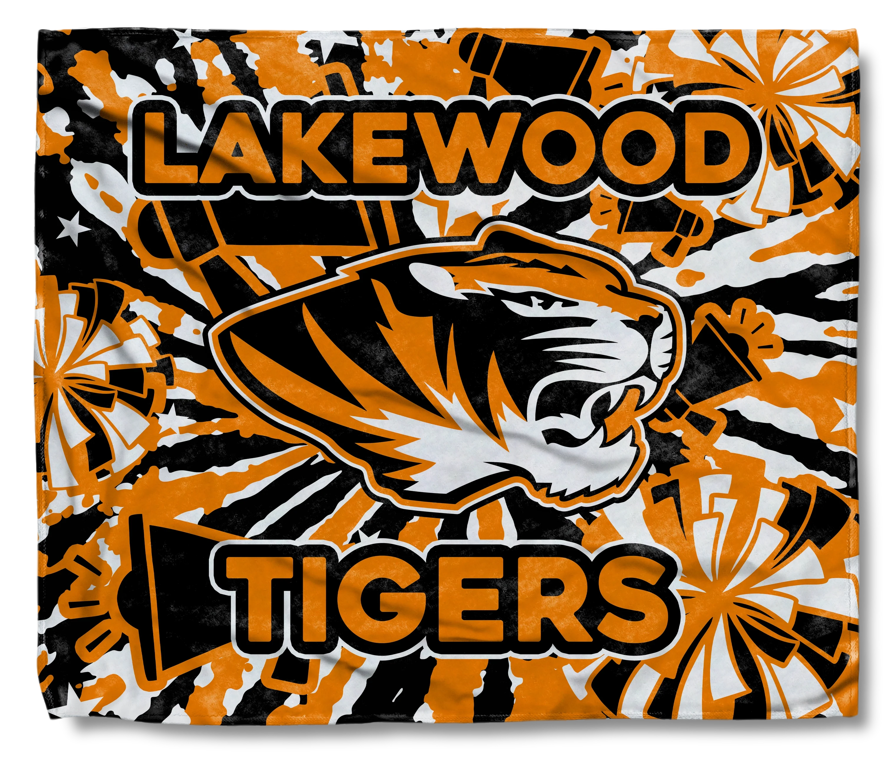 Lakewood Tigers Cheer Whirl Wrap