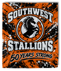 SWHS Band Booster 50 Years Blanket