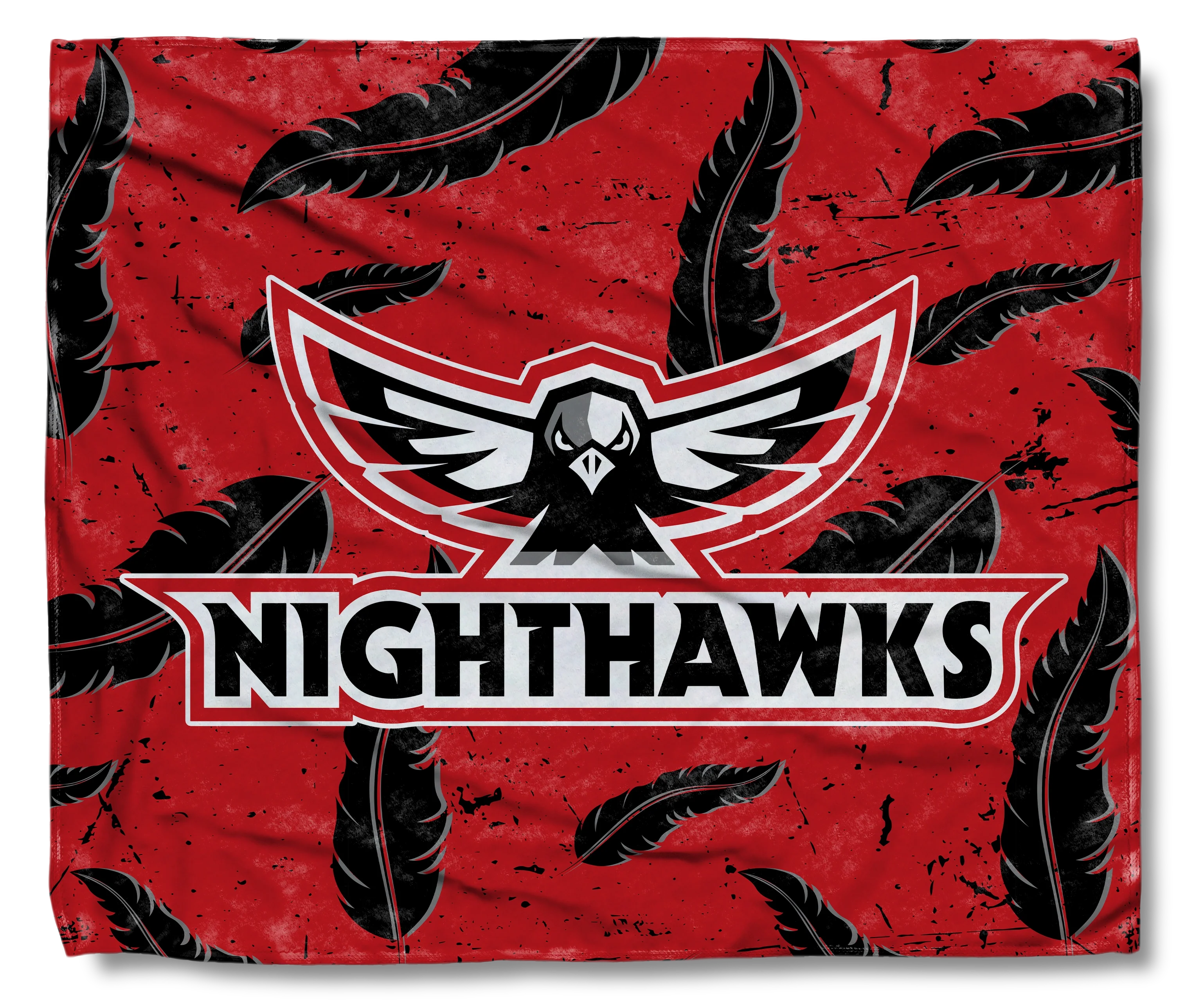 Nighthawks Front Logo with Feathers