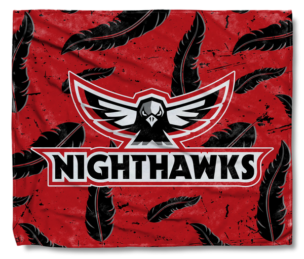 Nighthawks Front Logo with Feathers