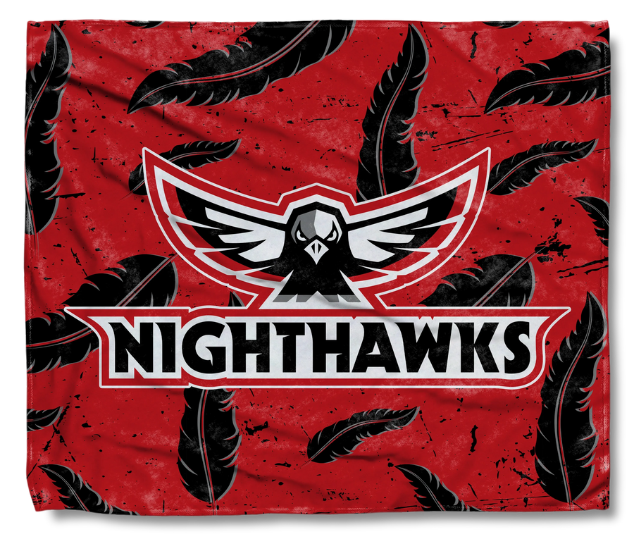 Nighthawks Front Logo with Feathers