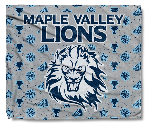 The MV Lions Cheer Spirit Snuggler