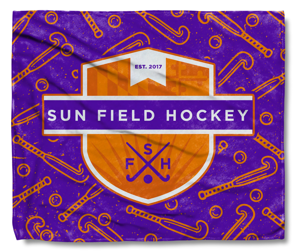 Sun Field Hockey Nation Throw