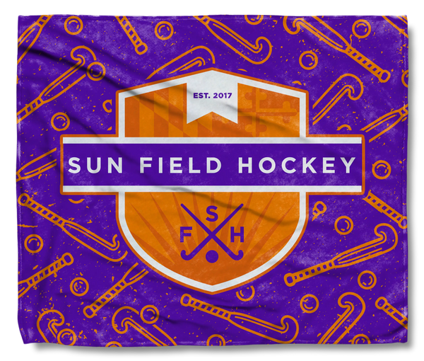 Sun Field Hockey Nation Throw