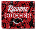 Ravens Soccer Bubble Blanket