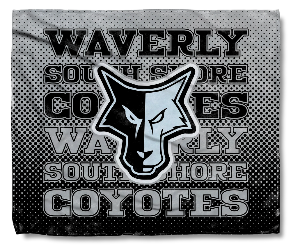 The Waverly South Shore Coyotes Throw