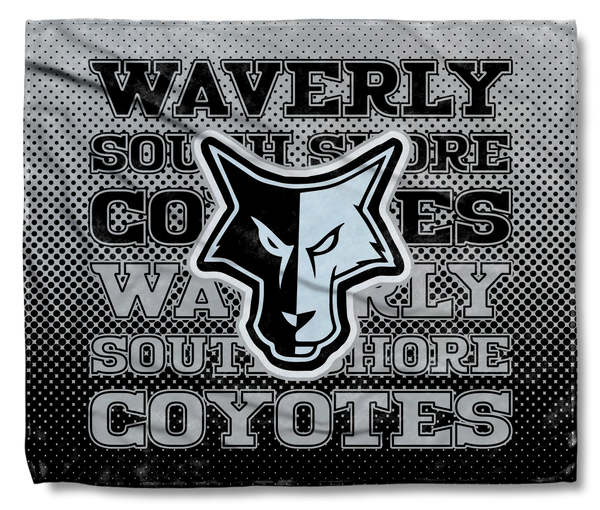 The Waverly South Shore Coyotes Throw