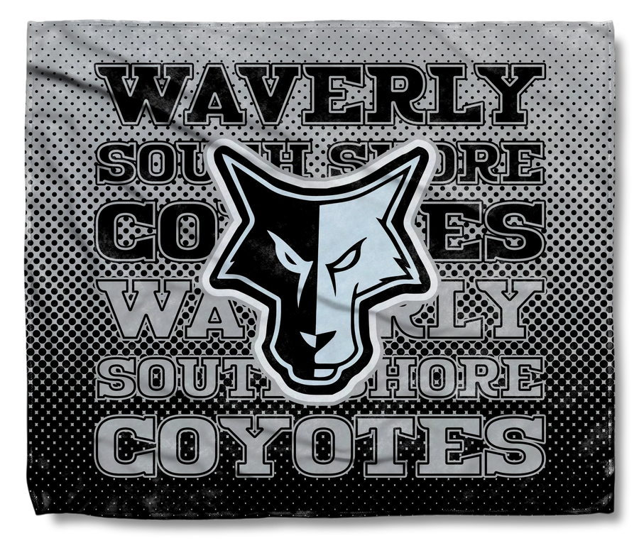 The Waverly South Shore Coyotes Throw
