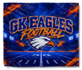 GK Eagles Football Throw