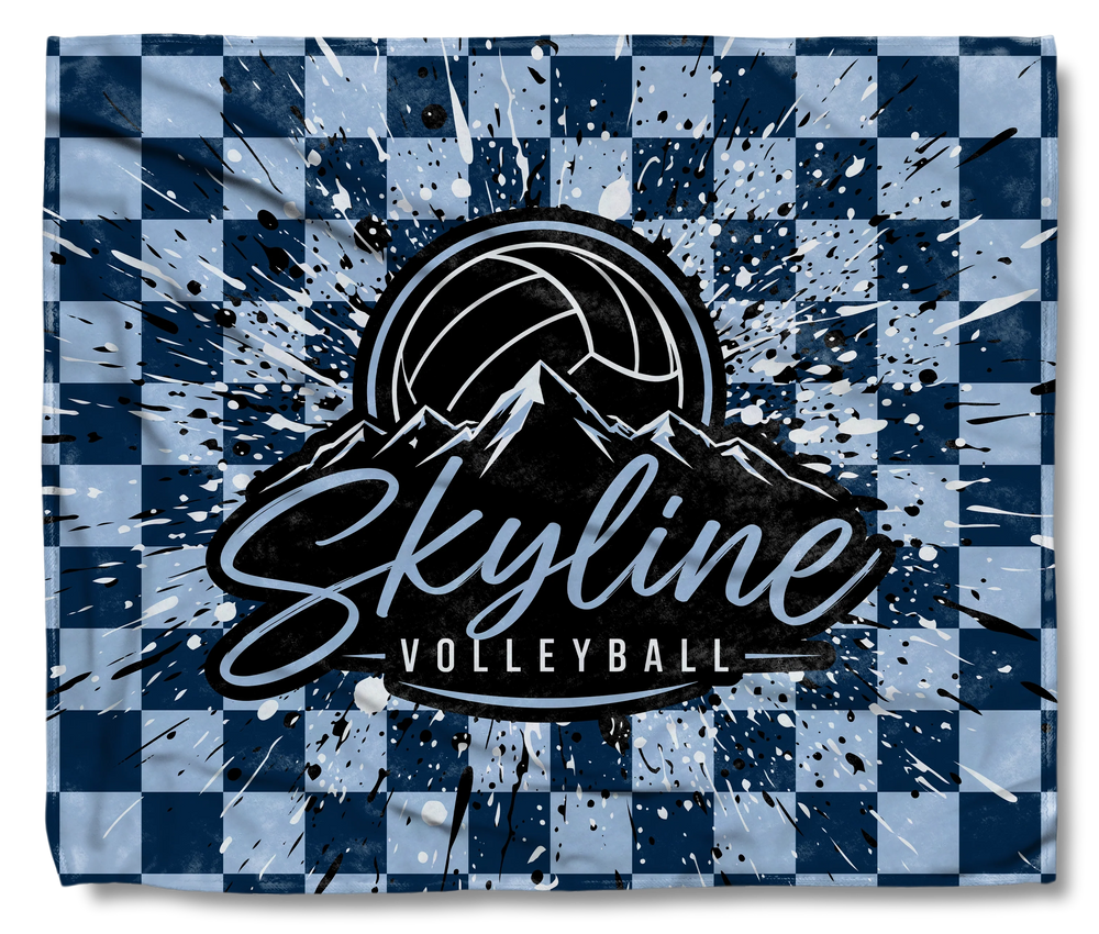 The Skyline Volleyball Checkered