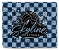The Skyline Volleyball Checkered