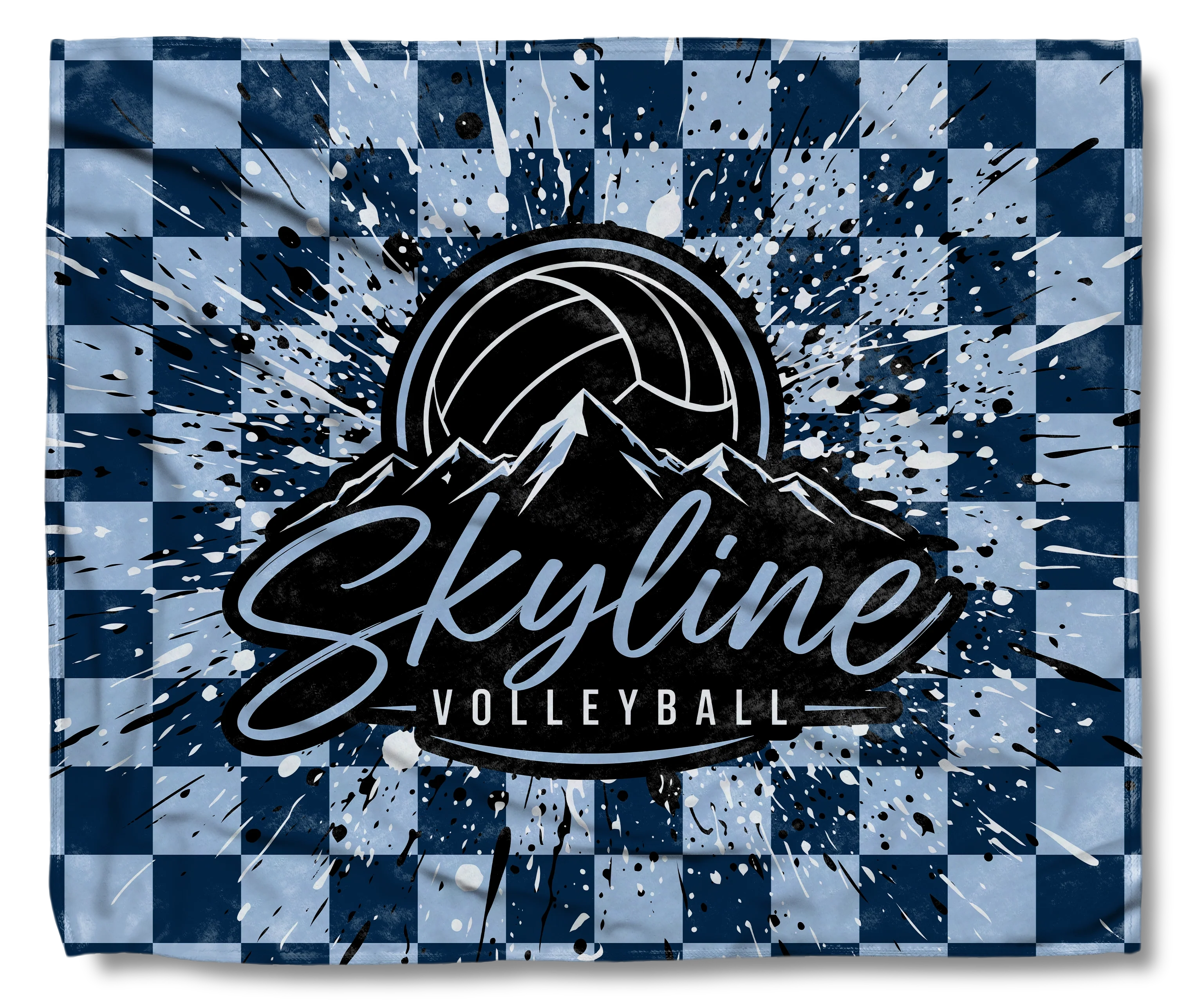 The Skyline Volleyball Checkered